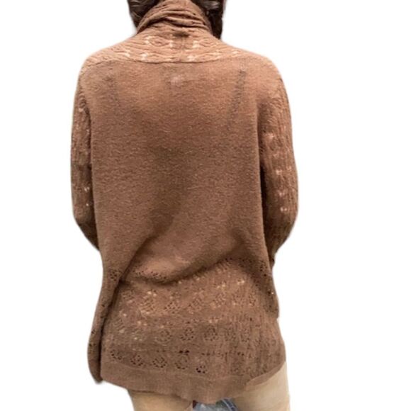 ✨7xHP✨Open Knit Brown Cardigan✨ - Picture 8 of 8
